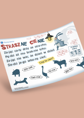 Trening czytania metodą sylabową dla przedszkolaków