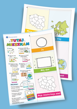 Gdzie mieszkam: książeczka do samodzielnego wykonania