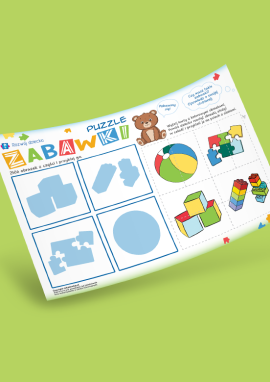 Zabawki: puzzle z cieniami dla maluchów