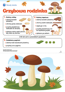Grzybowa rodzinka: 