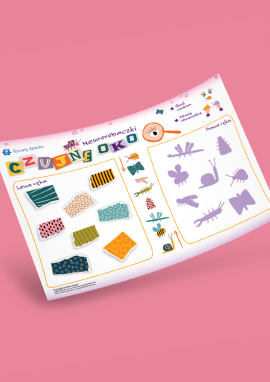 Pokazuj obiema rękami jednocześnie: szablon nr 2 do neurogry 