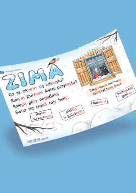 Zima: czytamy sylabami