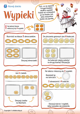 Ciekawa matematyka dla przedszkolaków: liczenie w zakresie 10