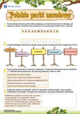 Podróż w świat obszarów chronionych