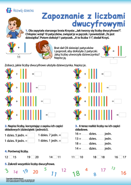 Liczby dwucyfrowe: liczymy, tworzymy, porównujemy