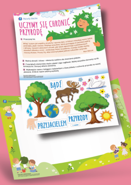 Uczymy się chronić przyrodę: wykonujemy plakat
