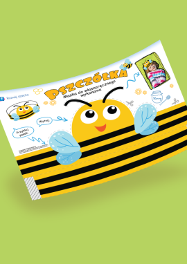Pszczółka: szablon do wykonania maski DIY