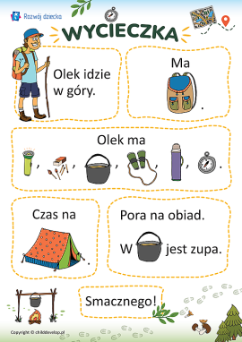 Wycieczka: czytanie z obrazkami dla przedszkolaków