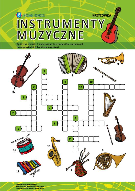 Temat W Swiecie Instrumentow Przedszkole U Cioci Mariolki