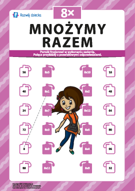 Mnożymy razem nr 8: poznajemy tabliczkę mnożenia