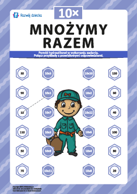 Mnożymy razem nr 10: poznajemy tabliczkę mnożenia