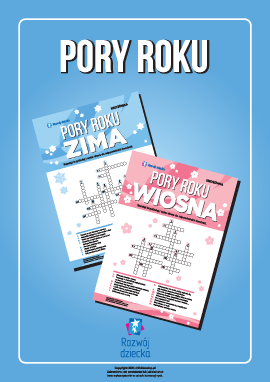 Krzyżówki tematyczne „Pory roku”