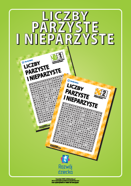 Poznajemy liczby parzyste i nieparzyste