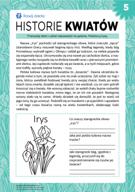 Historie kwiatów: irys