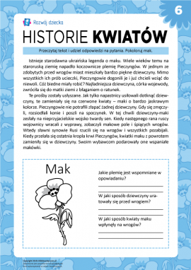 Historie kwiatów: mak