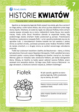 Historie kwiatów: fiołek Historie kwiatów: fiołek