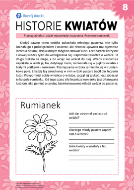 Historie kwiatów: rumianek