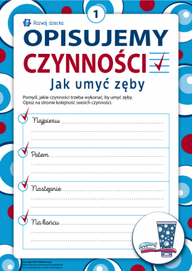 Opisujemy kolejność czynności: jak umyć zęby
