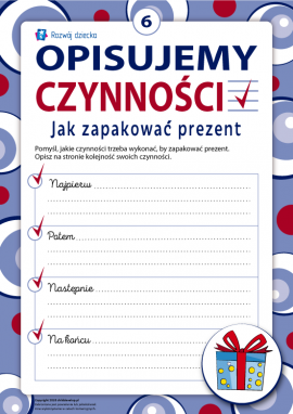Opisujemy kolejność czynności: jak zapakować prezent