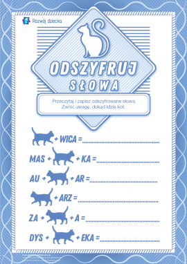 Anagramy „Odszyfruj słowa”