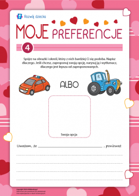 Moje preferencje: samochód albo traktor