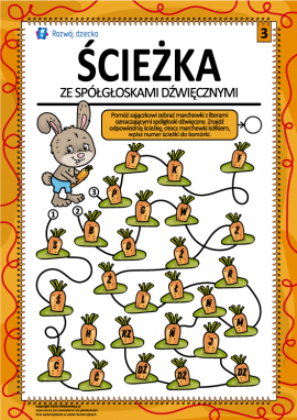 Ścieżka ze spółgłoskami dźwięcznymi (nr 3) Ścieżka ze spółgłoskami dźwięcznymi (nr 3)