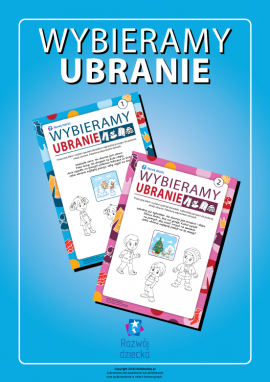 Kolorujemy i uczymy się wybierania ubrania