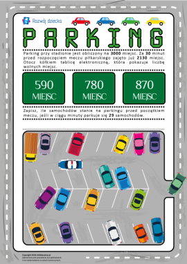 Parking: obliczamy ilość miejsc