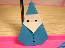 Jak zrobić Świętego Mikołaja za pomocą techniki Origami