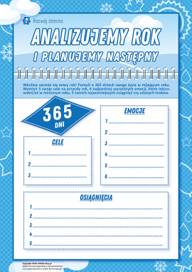 Analizujemy rok i planujemy następny