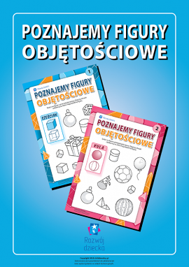 Uczymy się figur objętościowych i ćwiczymy percepcję wzrokową