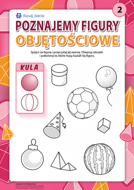 Uczymy się figur objętościowych: kula