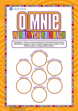 Opowiadamy o sobie za pomocą różnych kolorów