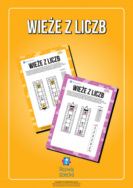 Wieże z liczb: ćwiczymy umiejętności dodawania i odejmowania