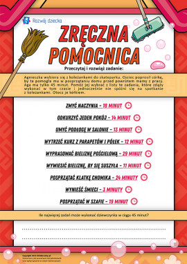 Zręczna pomocnica: obliczamy czas