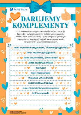 Uczymy się mówienia i pisania komplementów