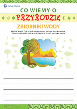 Piszemy wypracowanie o zbiornikach wody