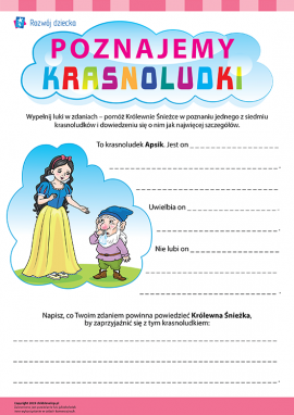 Poznajemy krasnoludka Apsika