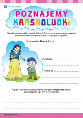 Poznajemy krasnoludka Gburka