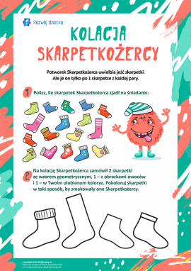 Kolacja Skarpetkożercy: myślimy logicznie