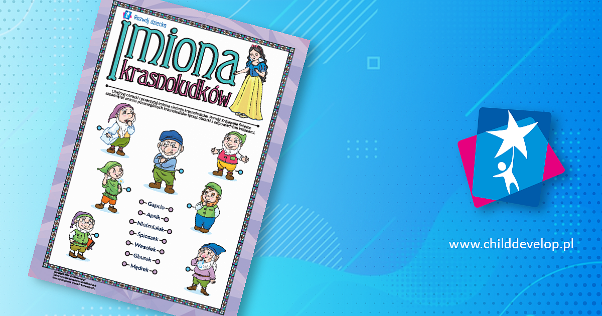 Imiona krasnoludków: rozwijamy inteligencję emocjonalną – do druku
