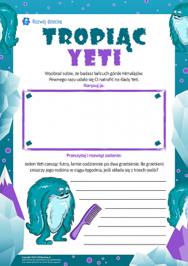Tropiąc yeti: liczymy kreatywnie