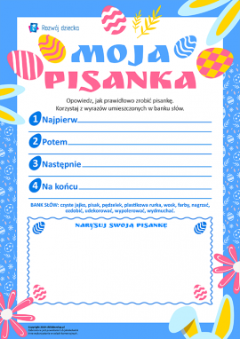 Moja pisanka: sporządzamy instrukcję