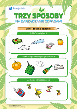 Trzy sposoby na zarządzanie odpadami
