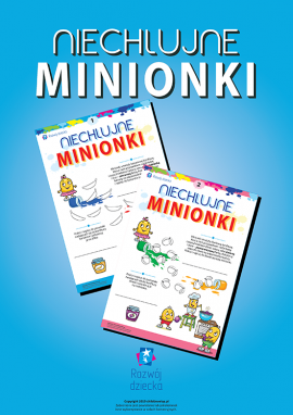 Niechlujne minionki: liczymy i kolorujemy