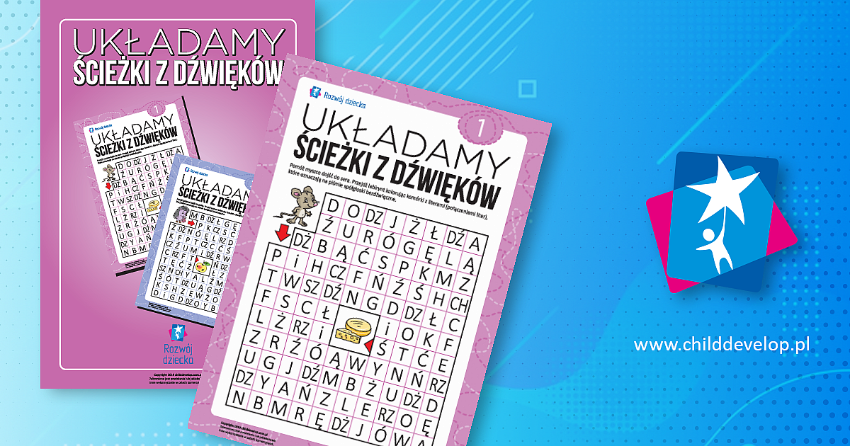 Labirynty z samogłosek i spółgłosek – do druku karty pracy Labirynty ...