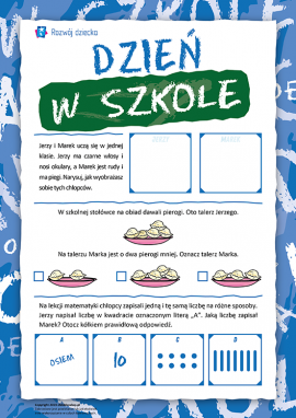 Dzień w szkole: myślimy logicznie