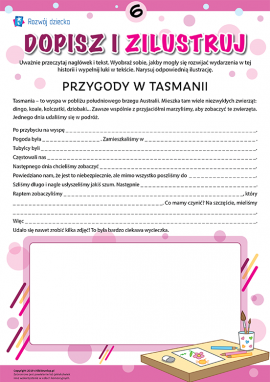 Uzupełniamy i ilustrujemy historię nr 6
