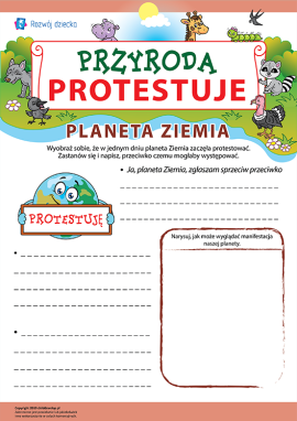 Przyroda protestuje: manifestacja atmosfery