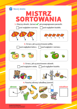 Mistrz sortowania: myślimy logicznie
